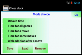 Chess timer screenshot 0