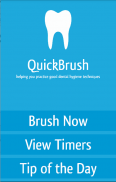 QuickBrush - Toothbrush Timer screenshot 0