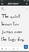 Font Viewer - Preview Fonts screenshot 6