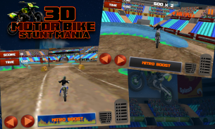 3D摩托车特技疯狂 screenshot 11