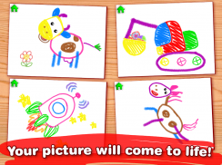 Bini Drawing for Kids Games screenshot 2