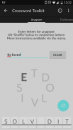 Crossword Toolkit screenshot 1