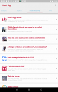 Men's App - Salud del hombre screenshot 12