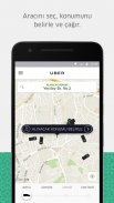 Uber - Kolay taksi yolculuğu screenshot 0