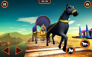 Xtreme Horse Cart Riding Games: 3D Sky Driving 🏇 screenshot 3