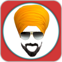 Punjabi Turban Beard Editor Icon