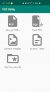 PDF Utility : Merge/Split/Extract Images & Texts screenshot 2