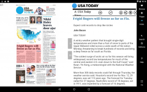 USA TODAY eNewspaper screenshot 0