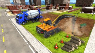 Heavy Excavator Truck Game screenshot 0