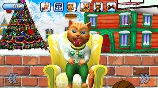 Talking Cat Leo Frozen Ice Fun screenshot 7