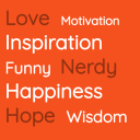 Motivational, Love, Inspirational, Funny Quotes Icon