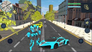 Supercar Robot Car Super Transform Futuristic Wars screenshot 2