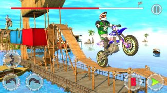 Tricky Bike Stunt Racing Games screenshot 3