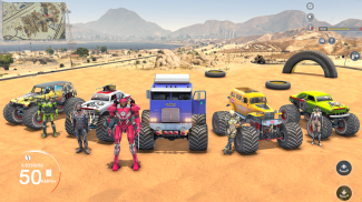 Monster Truck Stunt Race : Impossible Track Games screenshot 2
