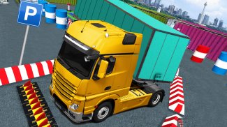 Heavy Truck Parking Simulator : Park Cargo Truck screenshot 0