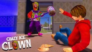 Crazy Ice Scream Clown Games 2 screenshot 1