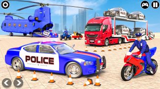 Border Police Car Transport 3D screenshot 5