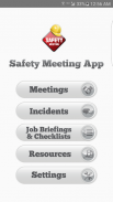 Safety Meeting App screenshot 0