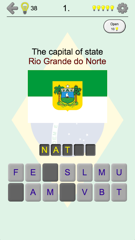 Brazilian State Flags Quiz - By lhz