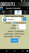 Aquarium Calculator screenshot 0