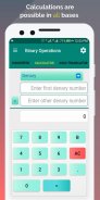 Total Binary Operations: Converter and Calculator screenshot 4