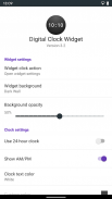 Digital Clock Widget screenshot 5