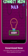 Connect Neon Bulb - Join the Dots Line Puzzle screenshot 2