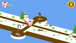 Christmas Game Santa Claus Run screenshot 1