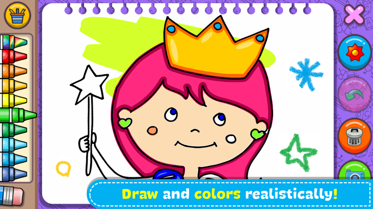 Descarga de APK de Juegos para colorear princesas para Android