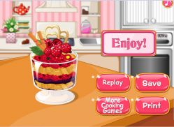 Cooking Cake Ice Cream Spiel screenshot 3