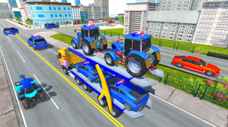 Police Truck Parking Games 3D screenshot 2