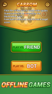 Indian Offline Games - Carrom screenshot 3