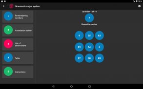 Mnemonic major system screenshot 5