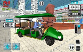 Shopping Mall Easy Taxi Driver Car Simulator Games screenshot 5