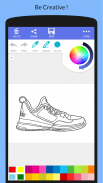 Cool Sneakers Coloring Book screenshot 6