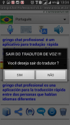 Tradutor de Voz GringoChat Pro screenshot 7