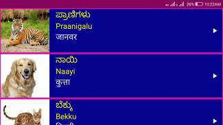 Learn Kannada From Hindi Pro screenshot 3