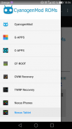 CyanogenMod ROMs screenshot 0