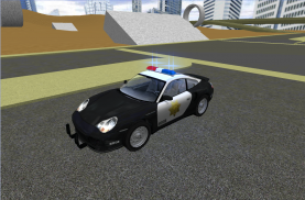 警车特技3D：快速驱动 screenshot 1