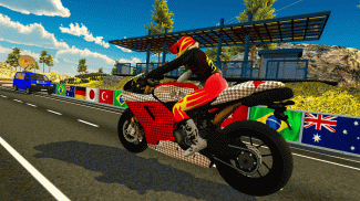 Corrida de moto real 3D 