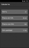 Calcular IVA screenshot 2