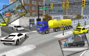 Off Road Dầu Cargo Tanker 3d screenshot 5