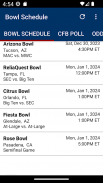 College Football Bowl Schedule screenshot 1