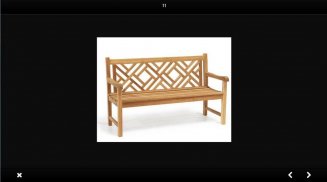 Wooden chair design screenshot 1