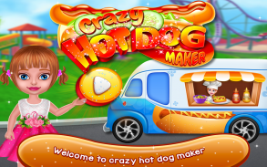 Crazy HotDog Maker Cooking screenshot 0