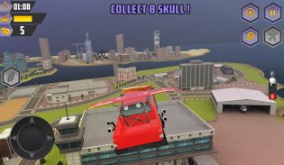 Flying Racing Car Games screenshot 1