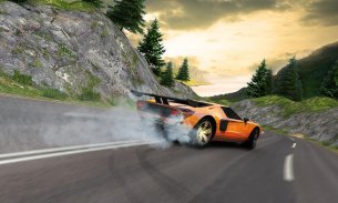 3D nyata Turbo Mobil Racing screenshot 2