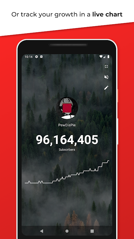 Subscriber Count for Android - Download the APK from Uptodown