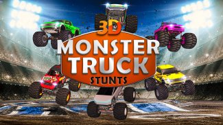 Monster Truck ကား Stunt မဖြစ်နိုင်တဲ့လမ်းကြောင် screenshot 3