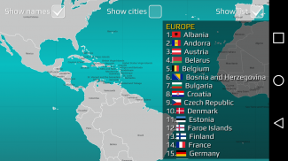 World Map Quiz screenshot 12